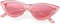Joopin Polarised Pink Sunglasses Womens Retro Ladies Cateye Sun Glasses with UV400 Protection 2025 Clear Pink