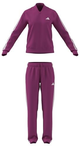 adidas Femme ESSENTIALS 3-STRIPES TRACKSUIT, semi lucid fuchsia, M