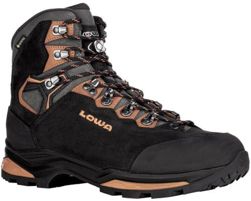 LOWA Stiefel mittel CAMINO EVO GTX schwarz/orange, 49.5