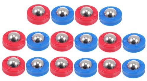 TOKIDNY 32st Kicker Zubehör Shuffleboard-tischpucks Tabletop-Curling-Spiel Board-Mini-Roller Ersatz-Shuffleboard-Rollen Shuffleboard-Curling-zubehör Pucks Für Tisch-Curling-Spiele Plastik