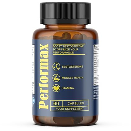 Performax Male Enhancement Support - The Best Natural Supplement - Powerful Legal Bodybuilding Supplement - Advanced Performance and Recovery Agent - 60 Capsules
