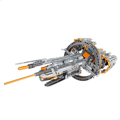 ColorBaby iM.Master Baukasten, Raumschiff Sirius Star, 987 Teile, futuristisches Design, detaillierte Kabine, robuste Struktur, Stem-Spielzeug für Kreativität und Technik (85455)