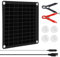 10W 12V Solar Car Battery Charger Maintainer,Portable Waterproof Solar Panel Trickle Charging Kit for Car,Solar Panel Kit for Car,Automotive,Motorcycle,Boat,Marine,RV,Trailer,Powersports,Snowmobile
