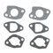 BOOSTI 2x Vergaser Dichtung Satz für Scheppach HP1100S HP1200S HP1300S HP1800S HP1900S HP2000S HP2300S HP2500S Benzin-Rüttelplatten