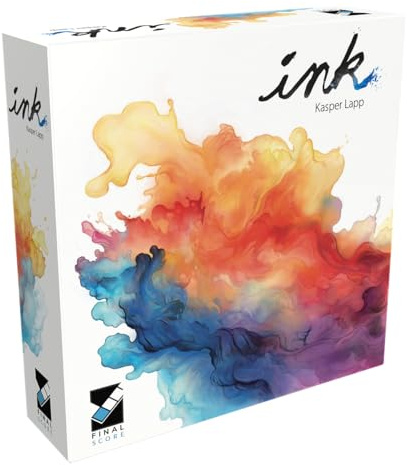 Asmodee, Ink, Final Score Games, Strategisches und künstlerisches Familienspiel, 1 bis 4 Spieler, ab 8+ Jahren, 30 bis 45 Min, Deutsche Version