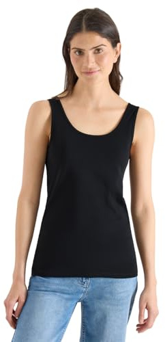 Cecil Damen Basic Top mit Rundhals im 2er-Pack