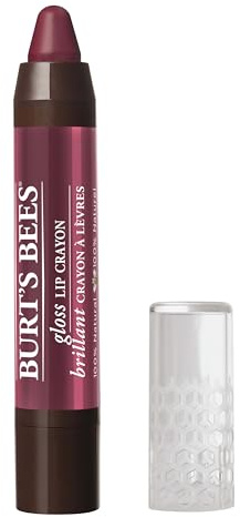 Burt's Bees 100% Natural, Gloss Lip Crayon, Bordeaux Vines, 2.83 g