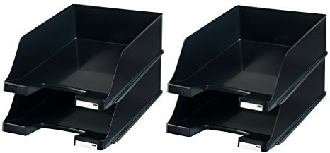 HAN Briefablage XXL, DIN A4, schwarz 4012473104716