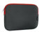 Emartbuy Dark Grey/Red 11.6-14 Inch Water Resistant Neoprene Soft Zip Case Cover Sleeve With Red Interior & Zip Compatible with Laptops Listed Below