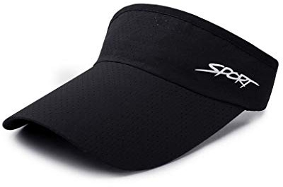XibeiTrade Damen Visor M Gr. M, Schwarz