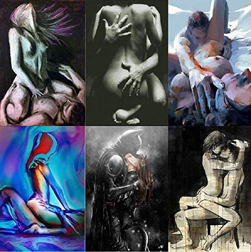 TWYYDP Holzpuzzle Für Erwachsene 1000 Teile Sexy Männer Und Frauen Wohnkultur Gemälde, Plakate