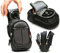 Navitech Black Digital Camera Case Bag Compatible with The Canon IXUS 285 HS Compact Camera