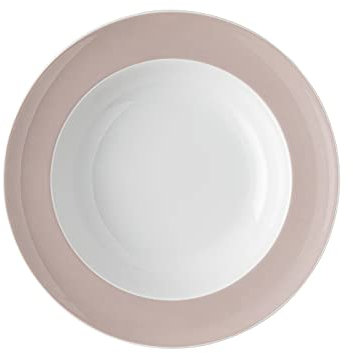 Thomas Sunny Day Soup Plate, piatto fondo, porcellana, polvere di rosa, 23 cm