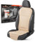 Walser Autositzauflage Lewis, Universelle PKW-Sitzauflage beige, Auto-Sitzaufleger, Autositzschoner Vordersitze, PKW-Sitzaufleger, LKW-Sitzauflage