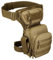 Taktische Beintasche Sport Militarische Hufttasche wasserdichte Gurteltasche MOLLE Tropfen Beinbeutel fur Radfahren Wandern Klettern (Brown#2)