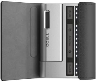 CCELL FINO - 1190mah Variable voltage Battery for 510 Thread Cartridges for CBD and Thick Oils - No Nicotine (obsidian)