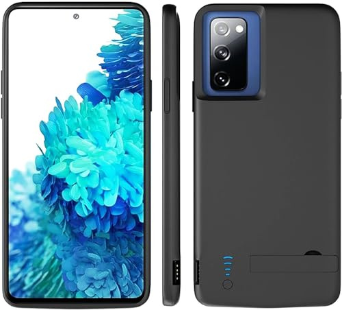ELLENNE - COVER MIT INTEGRIERTEM AKKU KOMPATIBEL FÜR SAMSUNG GALAXY S20 PLUS 5G 6.7 SLIM WIEDERAUFLADBARE HÜLLE S20+ 6000MAH