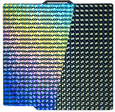 IdeaFormer Double face Mosaic Ball+Diamond Ball PEA Plateforme pour Bambulab X1/X1C/X1E/A1/P1P/P1S, Plateau de construction flexible en plaque d'acier à ressort PEA 257x257mm pour Bambu Lab