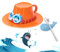 Roffatide AnimeTazze di caffèHat Ceramica Caffè Tazza di Latte Tazza Ufficio Regalo o Souvenir per il compleanno di Natale (Cucchiaio + Laboon Cucchiaio Holder)
