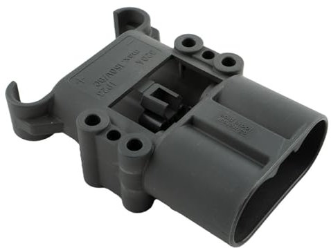 Q-Batteries Stecker Euro Din 320A 50mm² (Griff, Kodierstift grau, Hauptkontakt, Zugentlastung)