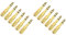 ISTOVO Quarter Inch Adapter, 6.35mm (1/4 Inch) Male to 3.5mm (1/8 Inch) Female Headphone Jack Plug, Gold 12 Pack