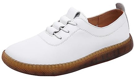 COSMEVIVI Modische Flache Damenschuhe leichte und atmungsaktive Freizeit-Sneaker für die tägliche Freizeit