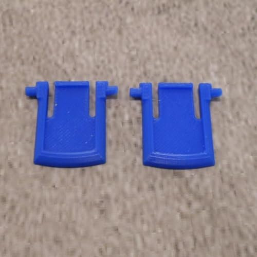 ULEIVA Ersatz Tastaturfüße 1 Paar (2 Stck) kompatibel mit Cherry DW5100 Tastatur Ersatzteil Tastaturständer Keybord Füsse (Blau)