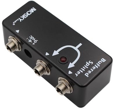 Buffer Splitter a pedale effetto chitarra amplificatore segnale splitter Dual Clean Buffer Output