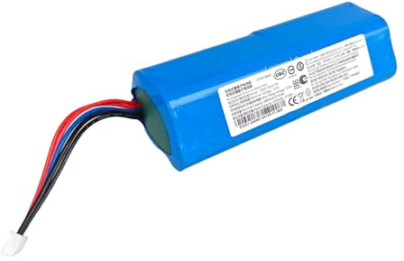 6800 mAh, 14,4 V, Ersatzakku, kompatibel mit Ecovacs Deebot Ozmo 950 X1 T5 N8 N8 Pro T8 T8AIVI MAX T9 T9 Power, Staubsauger-Ersatzakku, Lithium-Ionen-Akku, wiederaufladbar, 1 Stück