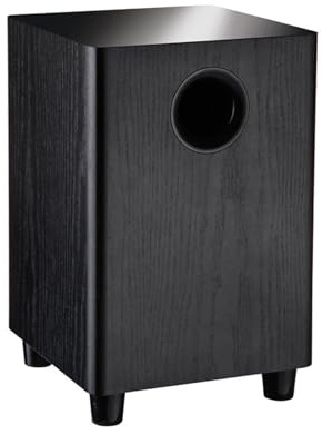 YUEHISY Caisson de Basses Passif, Caisson de Basses Audio Domestique de 6,5 Pouces avec Filtre Passe-Bas au Sol, Construction Robuste en MDF, pour Un Son Surround Lors d'une Soirée