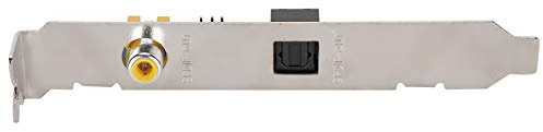 FTVOGUE Digitale Soundkarte, Hochspezifiziertes Glasfaser-Koaxialkabel, 24BIT192KHz, Mehrkanal-Audio für Audiophile