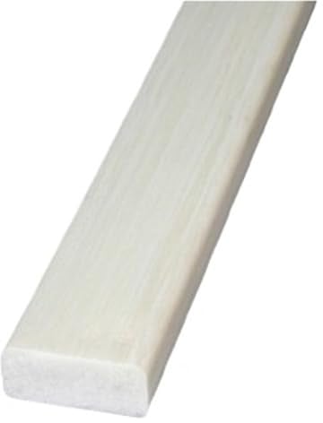 2 barres plates carrées en fibre de verre de 500 mm - Bandes de renfort polyvalentes en plastique renforcé de fibres de verre(20x3x500mm)