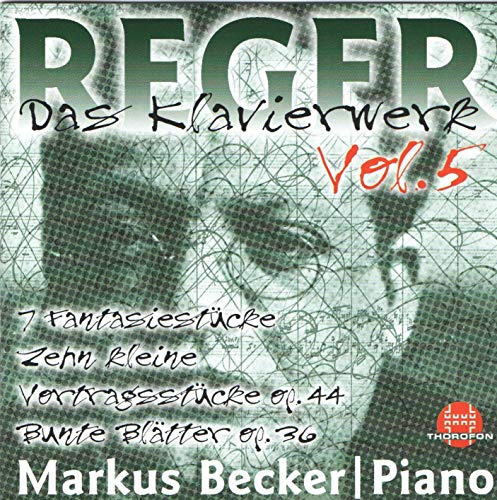 Piano Works 5: Bunte Blatter Op 36