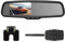 AUTO-VOX Wireless Reverse Camera Kit Car Backup Camera with Rear View Mirror Monitor and IP68 Waterproof Reversing Camera 6 LEDS Super Night Vision Back Up Car Camera Kit Easy Installation