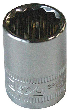 SP TOOLS SP22010 - Douille 3/8'' 12 pans - 10 mm - Conçu pour les Professionnels - Cliquets - Douilles - Accessoires - Douilles 3/8'