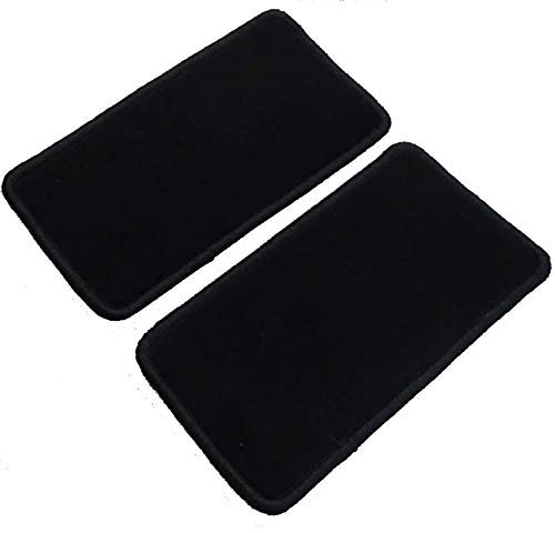 MERTEX Automatte Autoteppich Classic schwarz 16172-C-S (schwarz, 2 Einstiegsmatten)