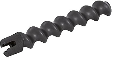 PFT 237908 Knauf Rotor D 6-3, robuste Putzschnecke für Misch-und Förderpumpen vom Pumpentyp D, 30 bar Betriebsdruck, für Materialien mit max. 3 mm Körnung, 326 mm lang, 40 mm Durchmesser, schwarz