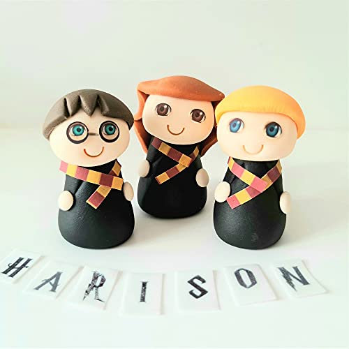 Harry Potter Cake Topper Party Decoration, Edible Fondant