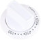 sparefixd for Beko BDVC664W Electric Double Cooker Oven Control Knob White