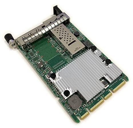 BCM957504 N1100G N1100FX para Broadcom NetXtreme Single-Port 100 Gb/s GbE QSFP56 Ethernet PCI Express 4.0 x16 SFF Adaptador de tarjeta de red para Dell HP Lenovo con ranura OCP 3.0