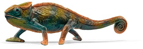 schleich WILD LIFE | Chamäleon 14858 | detailgetreue Tierfiguren | Zoo Spielzeug | tolles Geschenk für Jungen und Mädchen | Deko für Geburtstag | Spielfigur ab 3 Jahren | 10 x 3 x 5 cm