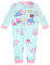 Peppa Pig Ragazze Tutina Pile Pigiama Intero Turchese 4-5 Anni