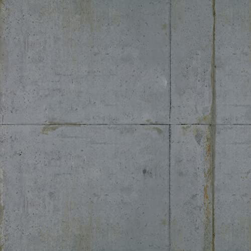 Papier Peint intissé 3D 270x250 cm, Style Industriel, Effet Trompe l'oeil pour Murs en béton. Garanti.