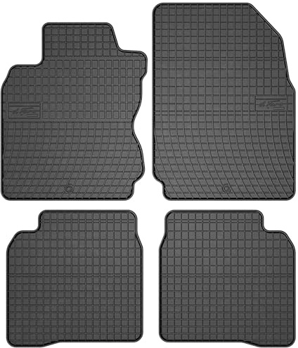 SMK Gummimatten auto fußmatten Satz passend für Nissan Note I 2006-2012 Erleben Sie einen neuen Standard des Reisens mit rutschfesten auto fussmatten - Mehrjahres- auto teppiche für alle Straßenverhäl