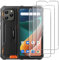 Verre Trempé pour Blackview BV5300 Plus/BV5300/BV5300 Pro，[3 Pack] 9H Protection Ecran Film Protecteur Vitre Protection Écran pour Blackview BV5300 Plus/BV5300/BV5300 Pro,Transparent
