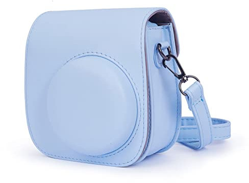 KALDA Mini 12 Tasche kompatibel mit Instax Mini 12 (Pastell Blau)