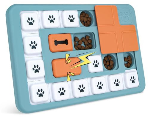 Macco Dog Puzzle Toys for Dogs, Interactive Dog Treat Puzzle for Large Medium Small Breeds, Dog Enrichment Toys for Mental Stimulation Brain Games
