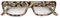 LONDON MOLE® Brainy Lesebrille – Halbmondbrille mit Vollrand und Federscharnieren – Unisex (Glänzendes helles Schildpatt, +3,0)