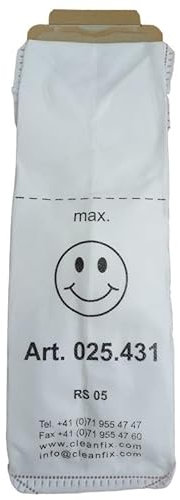 Sacs pour aspirateur poussière RS05 - Lot de 5 - CLEANFIX