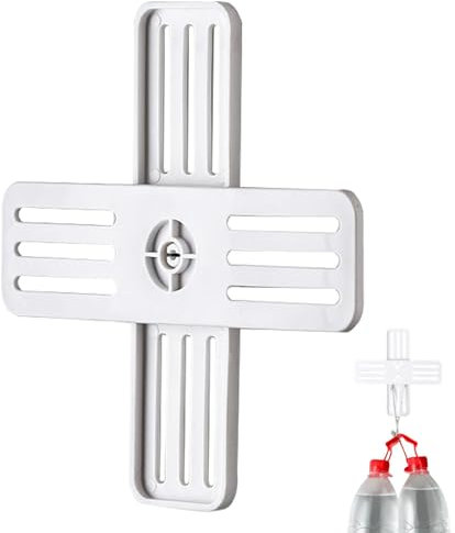 Soporte de pared para regleta de enchufes, soporte autoadhesivo para enchufes, giratorio 360°, soporte para regleta de enchufes para montaje en pared, para familia, salón, dormitorio, S